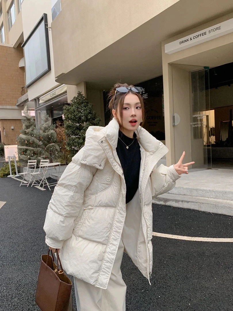 (福利)90白鸭绒一手长连帽羽绒服KLL-603