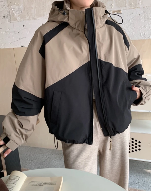 拼色冲锋衣羽绒服XH-759