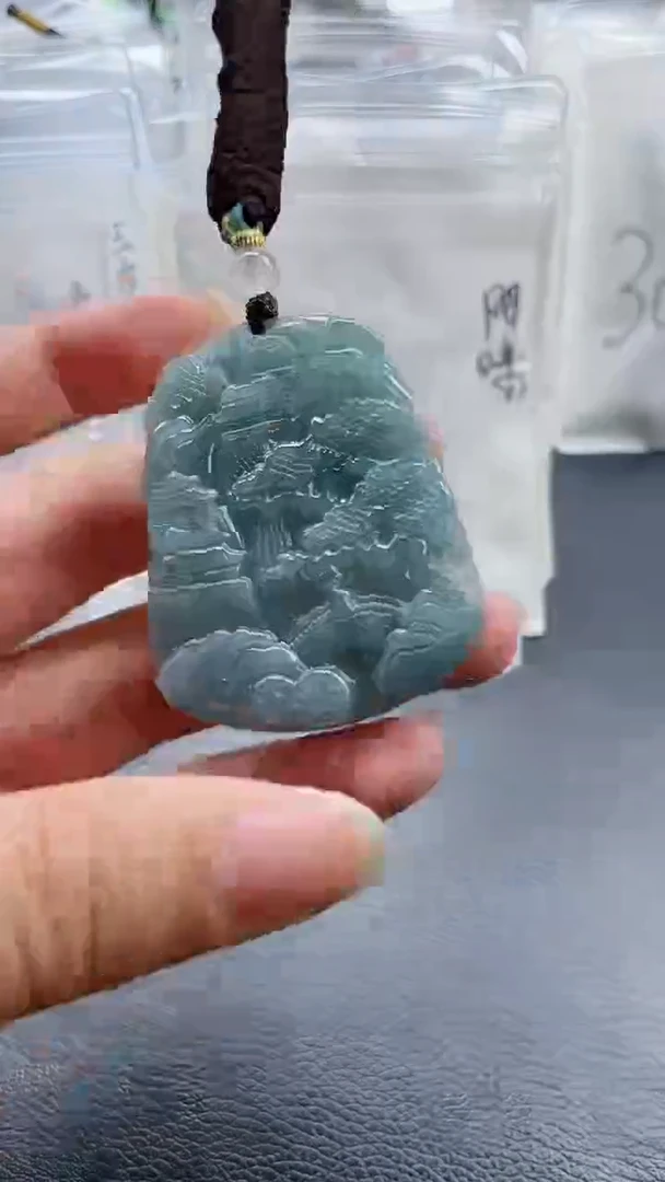 【闪购商品】翡翠颈饰未镶嵌 多样性发货一件发货-大山水