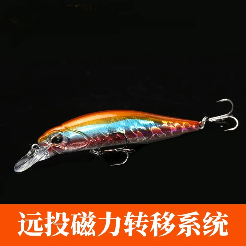 duo磁力远投沉水米诺路亚饵淡水海缓沉钓翘嘴鲈鱼全水层鳜鱼假饵