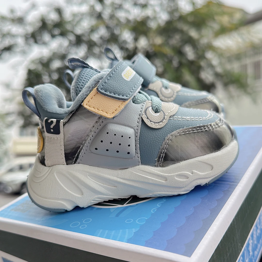 特价冬款棉鞋宝宝软底学步鞋男女童机能鞋加绒保暖防滑二棉运动鞋