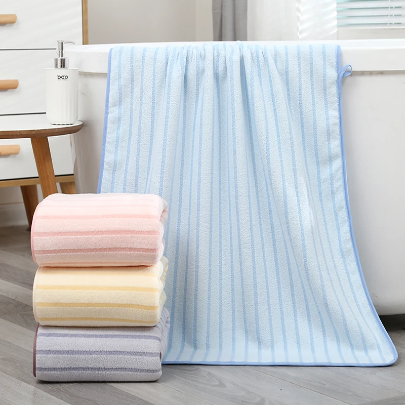 思艺佳品家用加厚洗澡速干珊瑚绒毛巾情侣浴巾可裹沐浴巾沐浴
