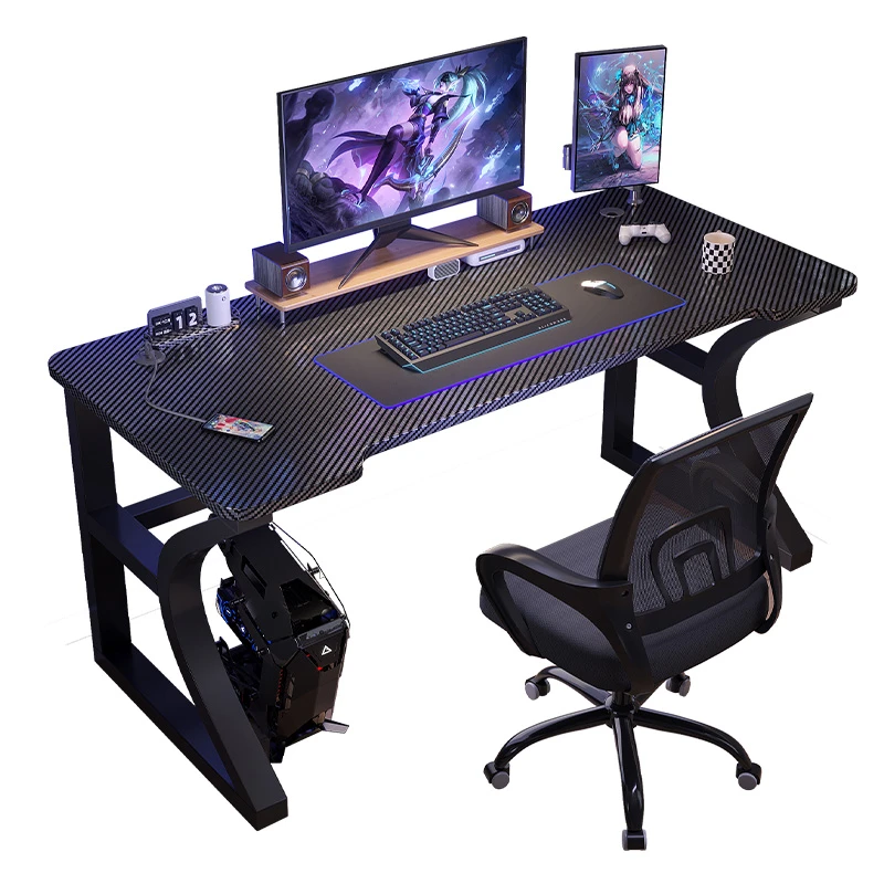 华菲丽桌子电脑桌电脑台式桌双人书桌卧室写字桌椅出租游戏电竞桌