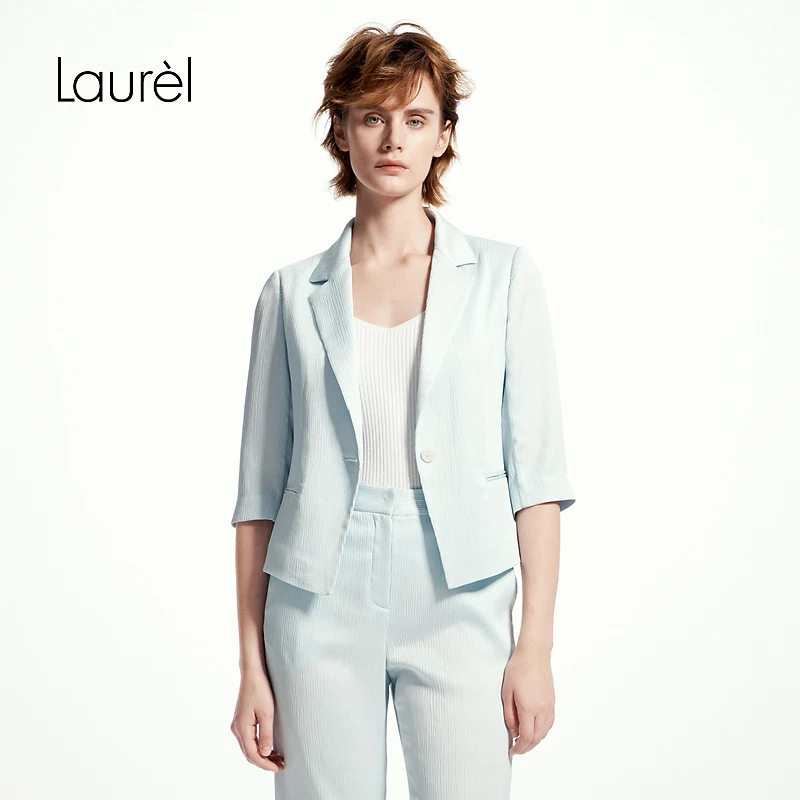Laurel25春新款通勤一粒扣西装女LWD361T01600