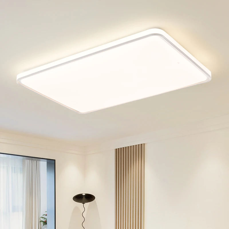 雷士照明简悦led全光谱上下发光简约客厅房间卧室超薄吸顶灯DB