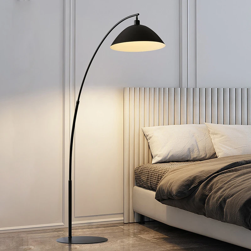 雷士照明北欧落地灯客厅沙发钓鱼灯旁现代简约氛围灯轻奢风设计感