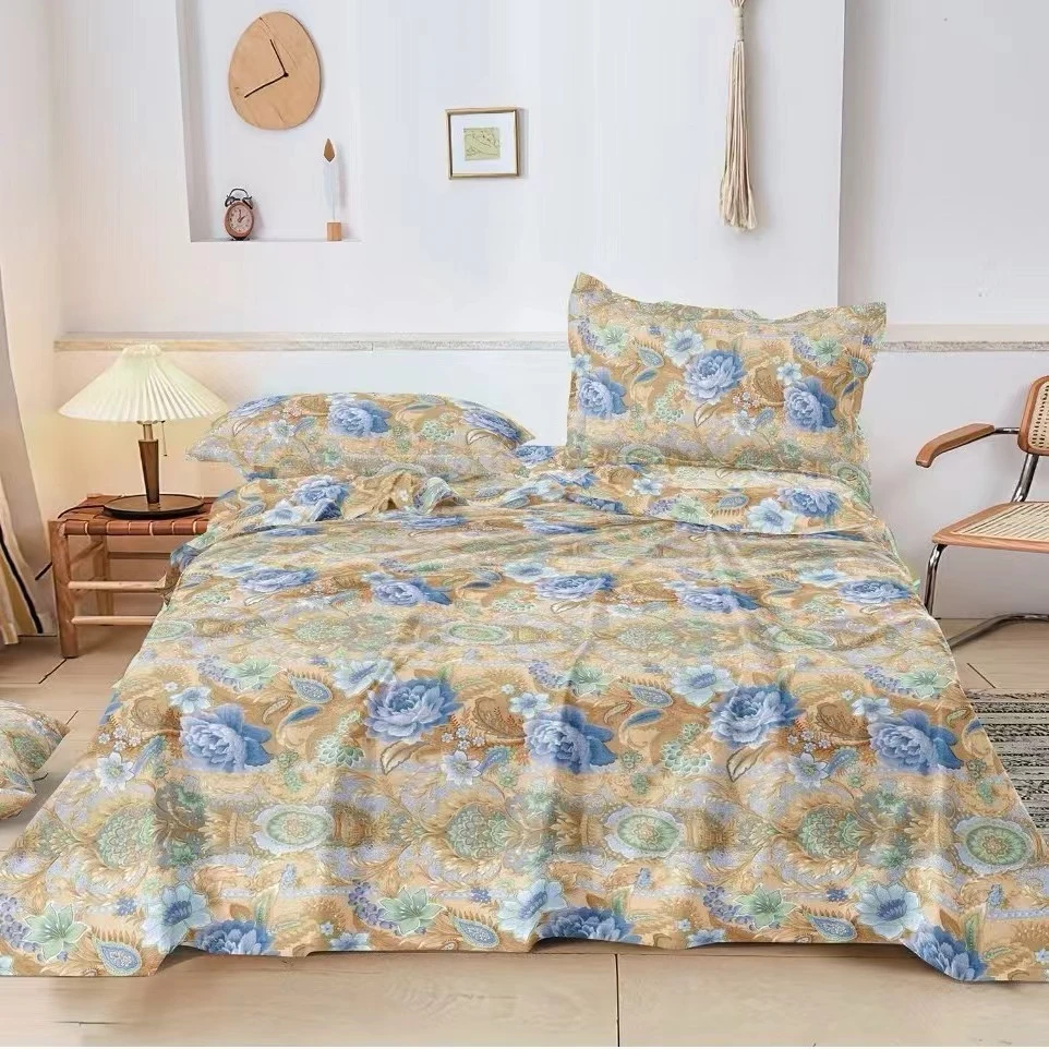 加厚加密原棉粗布床单居家床上用品宿舍双人被单