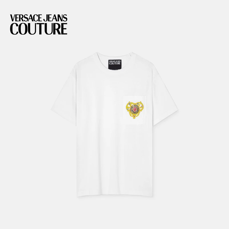 VERSACE JEANS COUTURE 男士Heart Couture T恤