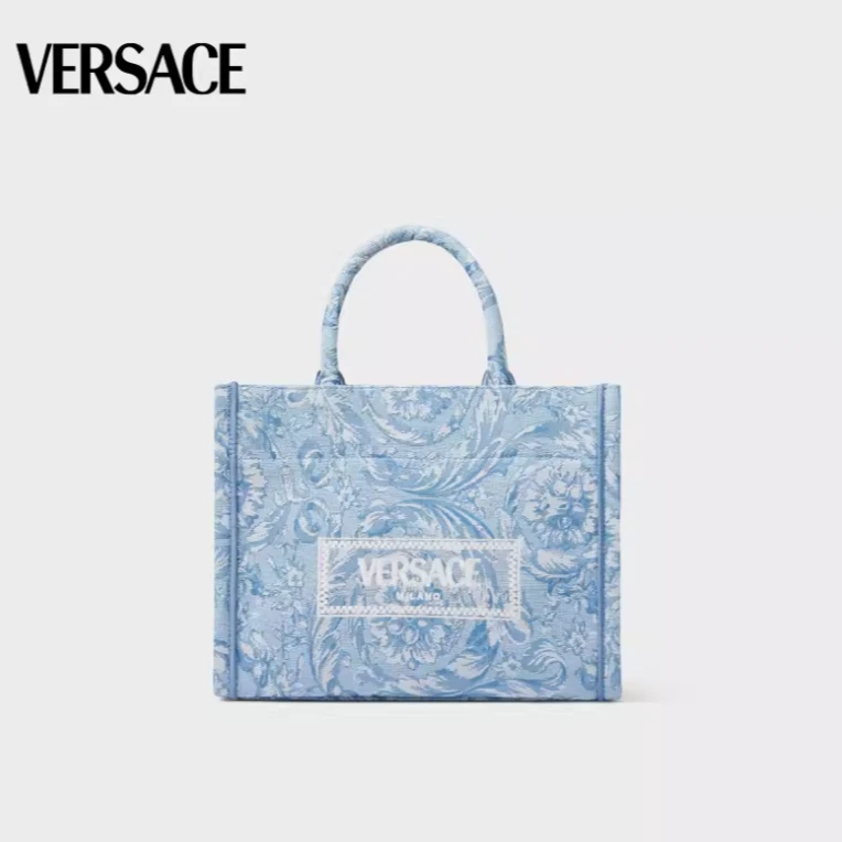 VERSACE/范思哲 女士 Barocco 小号托特包