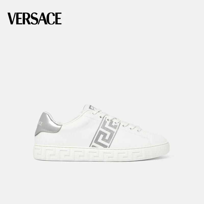 VERSACE/范思哲 男士刺绣Greca运动鞋