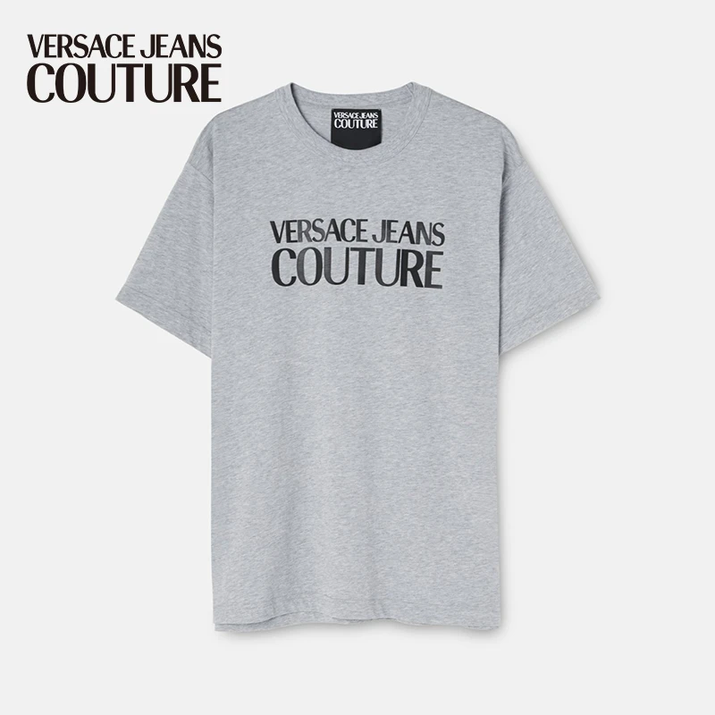 VERSACE JEANS COUTURE男士夏季圆领T恤