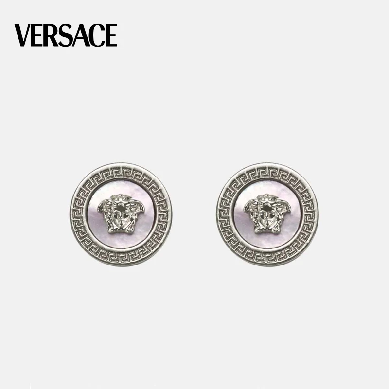 【度假系列】VERSACE/范思哲 女士Icon铆钉耳钉