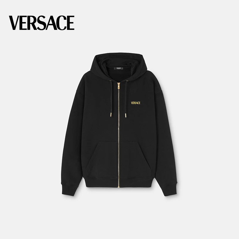 【季末优惠】VERSACE/范思哲 SS24 龙年拉链连帽衫