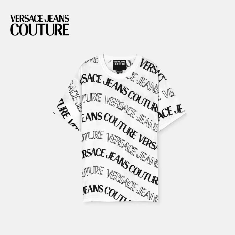 VERSACE JEANS COUTURE 男士Logo T恤