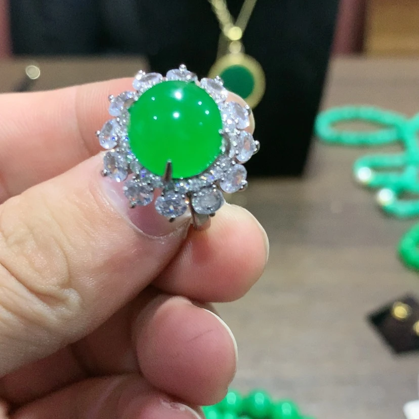 【闪购商品】翡翠戒指未镶嵌