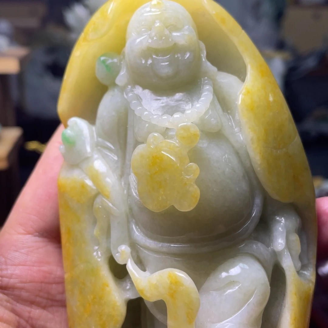 翡翠摆件未镶嵌翡翠