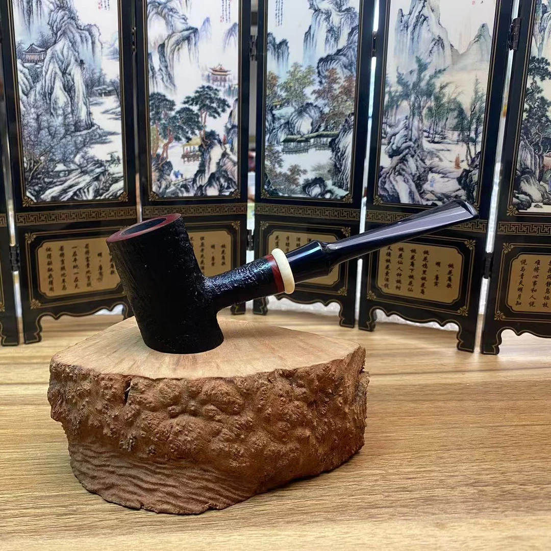 24纯手工石楠木烟斗