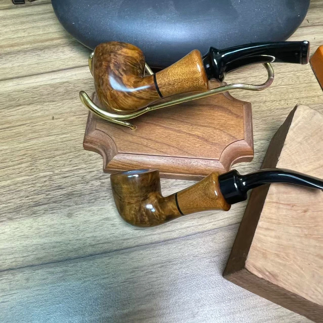 123纯手工石楠木烟斗