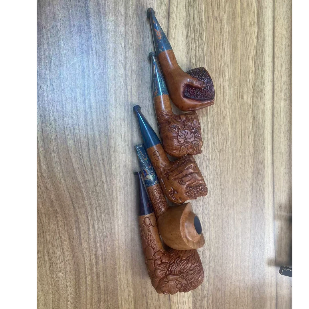 38纯手工石楠木烟斗