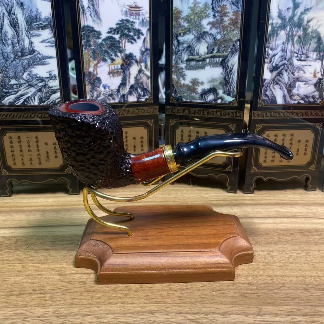 183纯手工石楠木烟斗