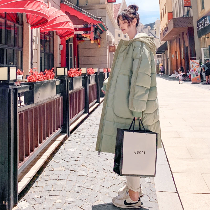 HFJY/和锋金羽面包服棉衣棉服女冬季外套中长款厚棉袄2023年新款