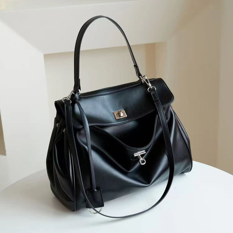 爆款托特包慵懒风高级感拉满百搭简约大容量私人定制腋下托特包