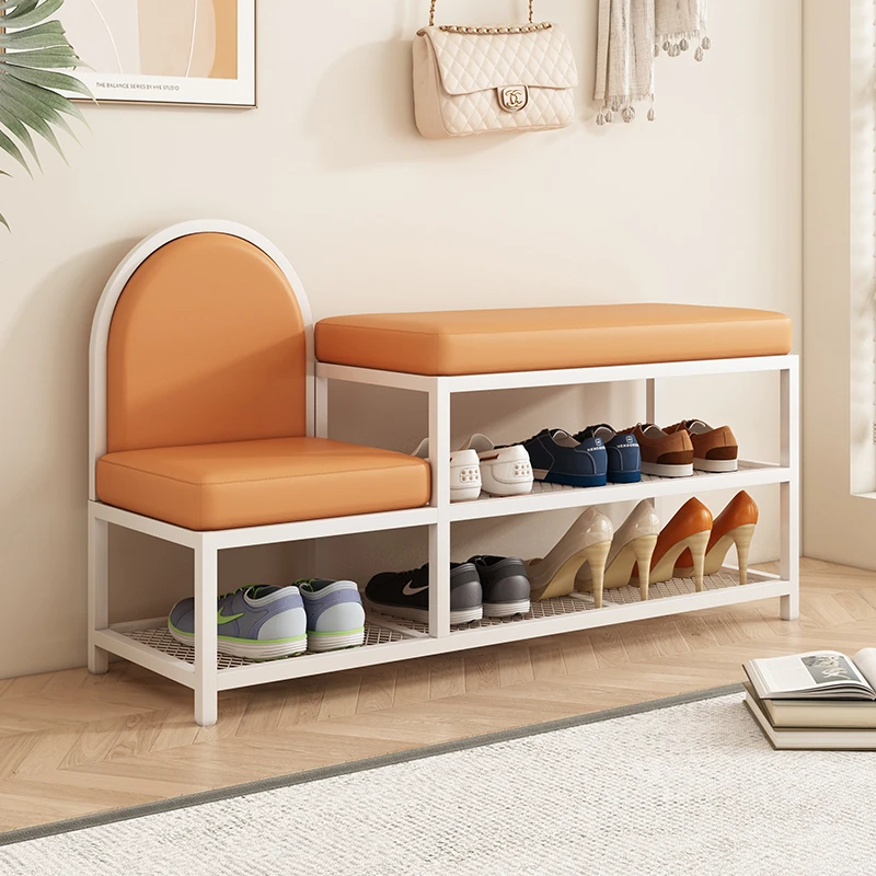轻奢换鞋凳门口家用玄关鞋柜坐凳一体入户穿鞋凳门口穿鞋凳