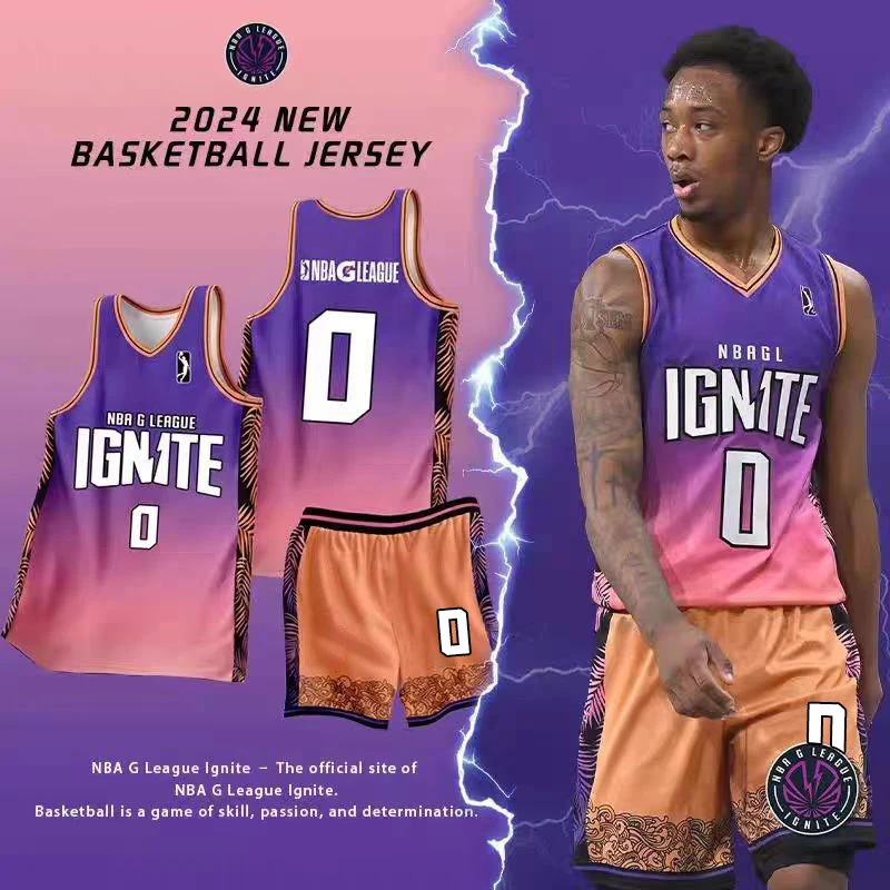 篮球服套装美式男款定制比赛队服大学生训练服复古背心篮球衣印字