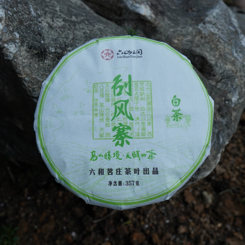 LIUSHANYUNJIAN/六山云间【2023年刮风寨白茶】大树春茶白茶.357g