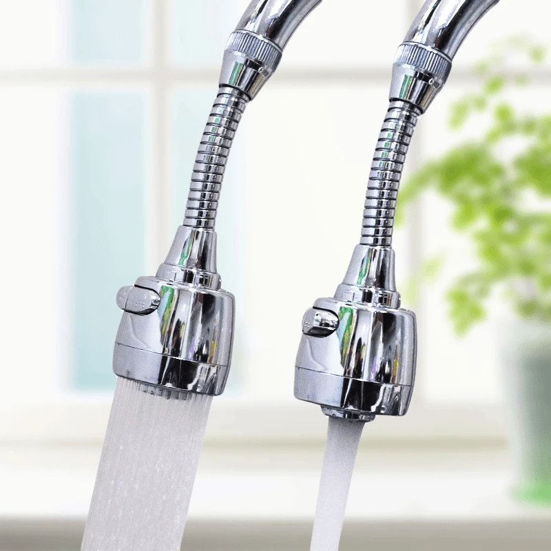 家用水龙头防溅水喷头过滤嘴厨房花洒节水神器加长延伸器起泡器