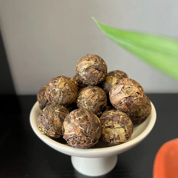 《枞禧龙珠》福鼎白茶2012年荒枞寿眉/药香陈香/茶汤粘稠浓郁