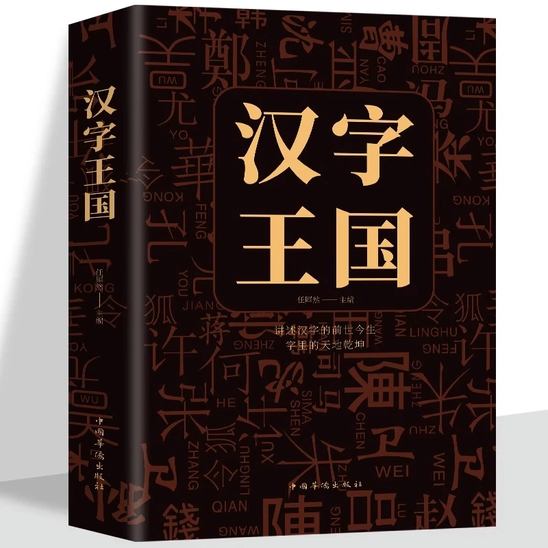 汉字王国语言文字古代汉语字典古文字学研究详解部首咬文嚼字