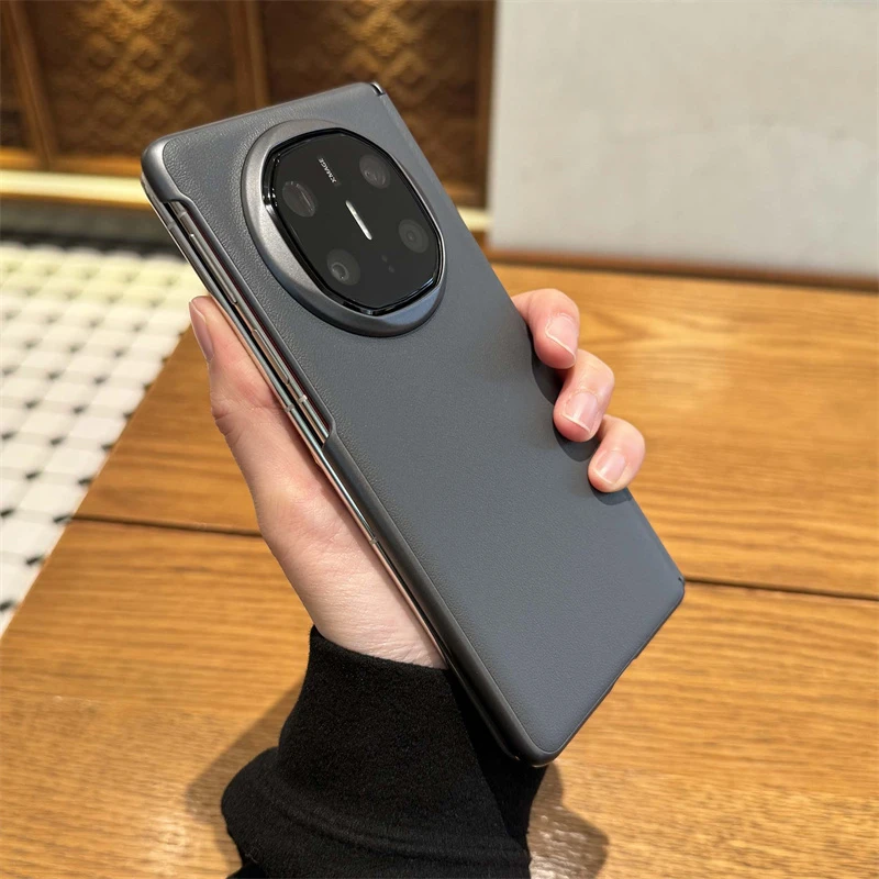 适用华为mate x6手机壳华为折叠mate x6典藏版高档皮肤感中轴保护