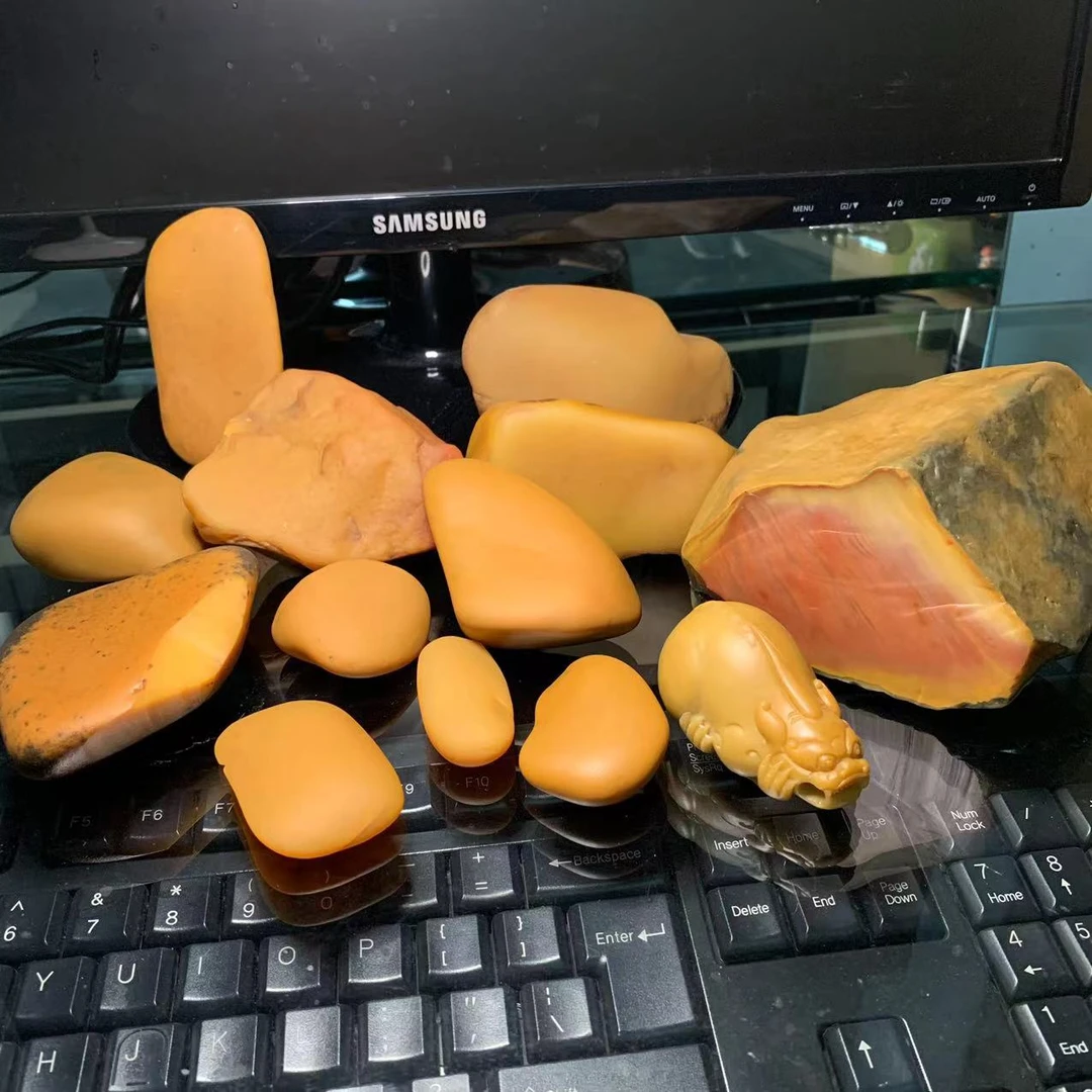 黄蜡石观赏石原石原料