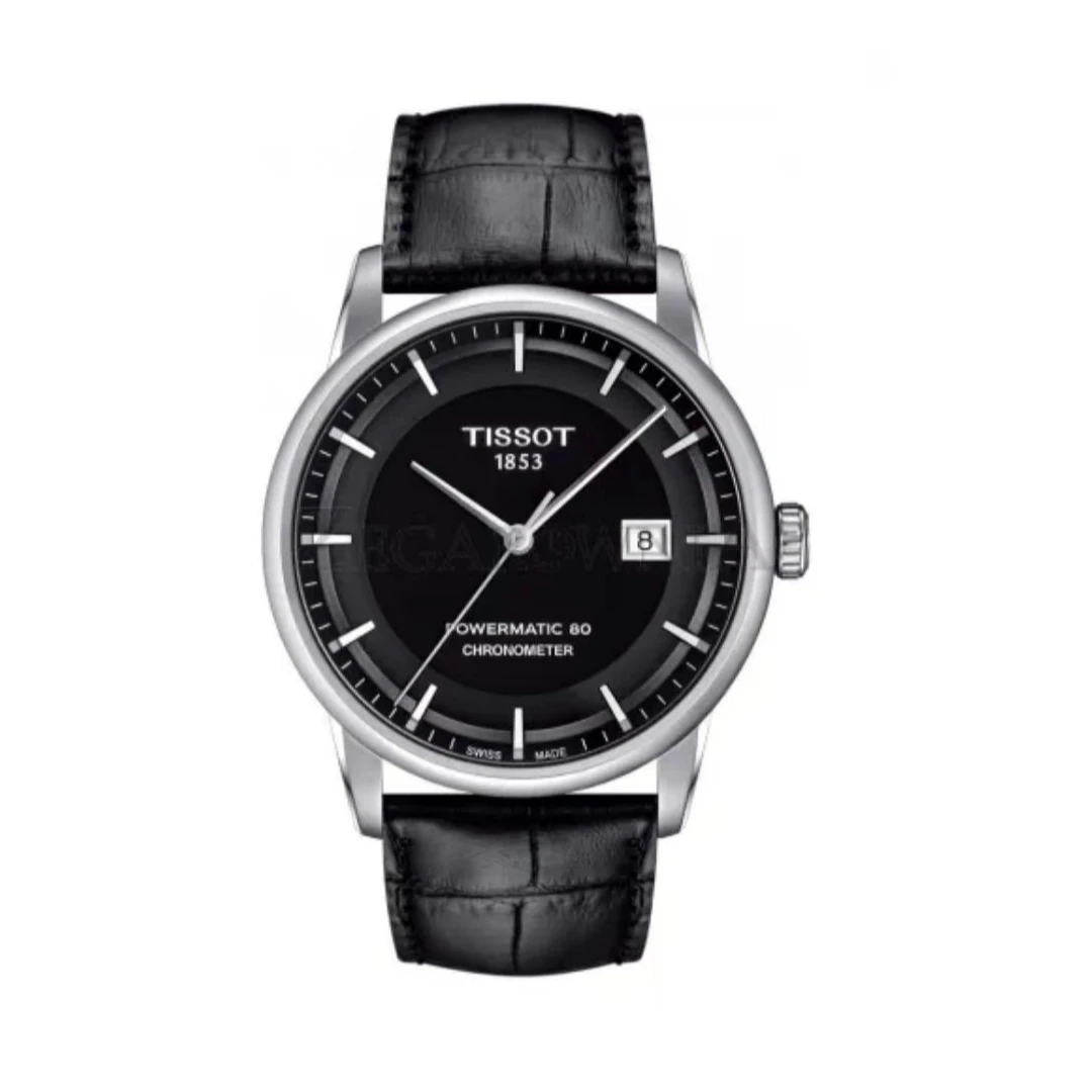 99新 Tissot/天梭 经典/41mm/男表/T086.408.16.051.00/机械/黑盘