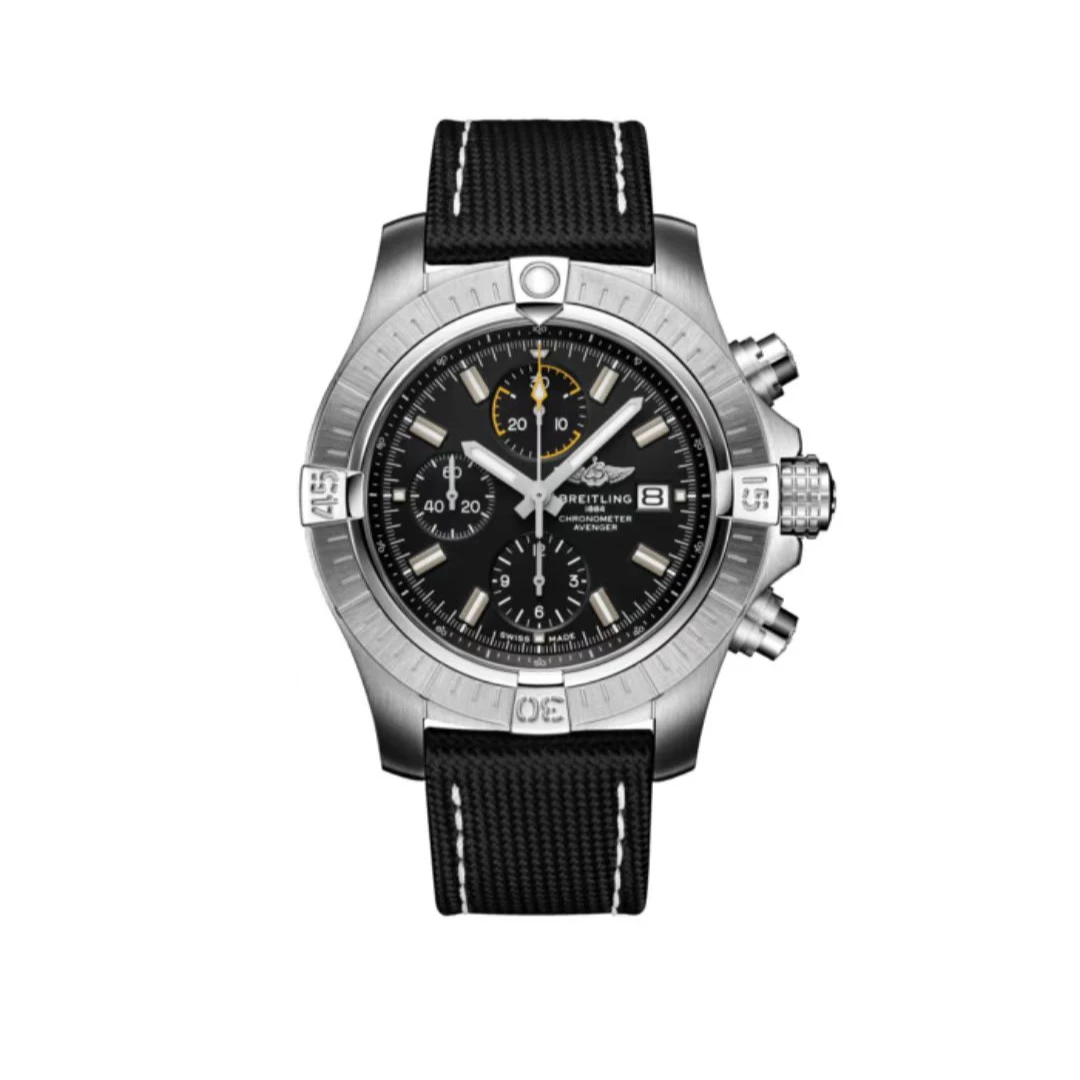 99新 BREITLING/百年灵 复仇者/45mm/男表/A13317101B1X1/机械/黑