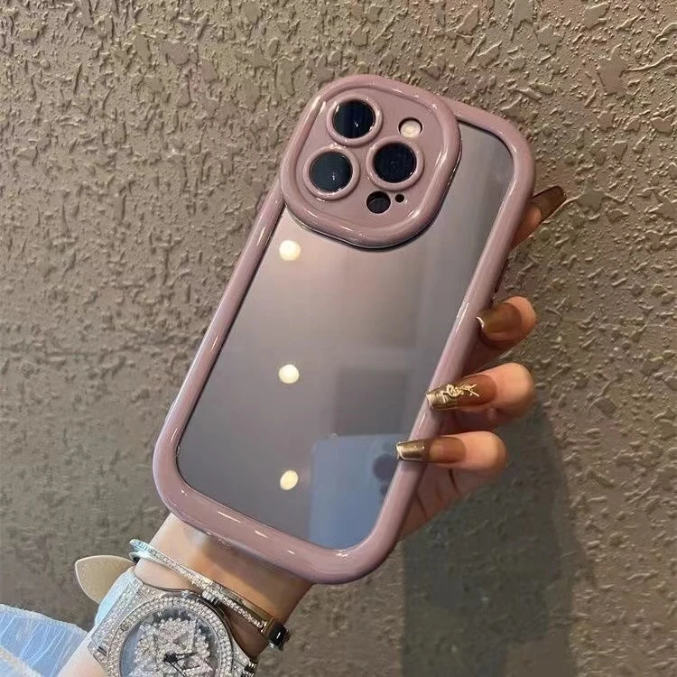 苹果14手机壳泡芙壳iPhone13promax手机壳新款透明全包防摔12pro