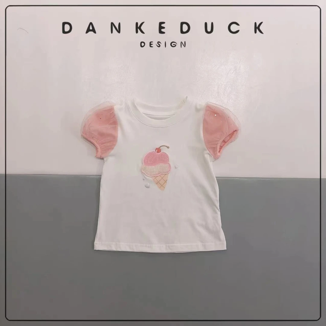 40429女童夏装儿童宝宝时尚洋气夏季半袖