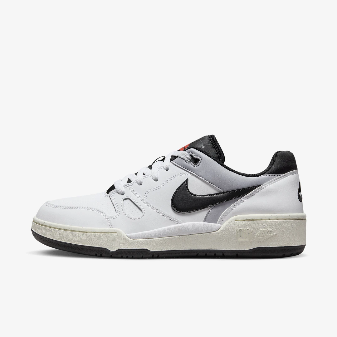 【现货】Nike Full Force Low 低帮板鞋 男款 白黑FB1362-101