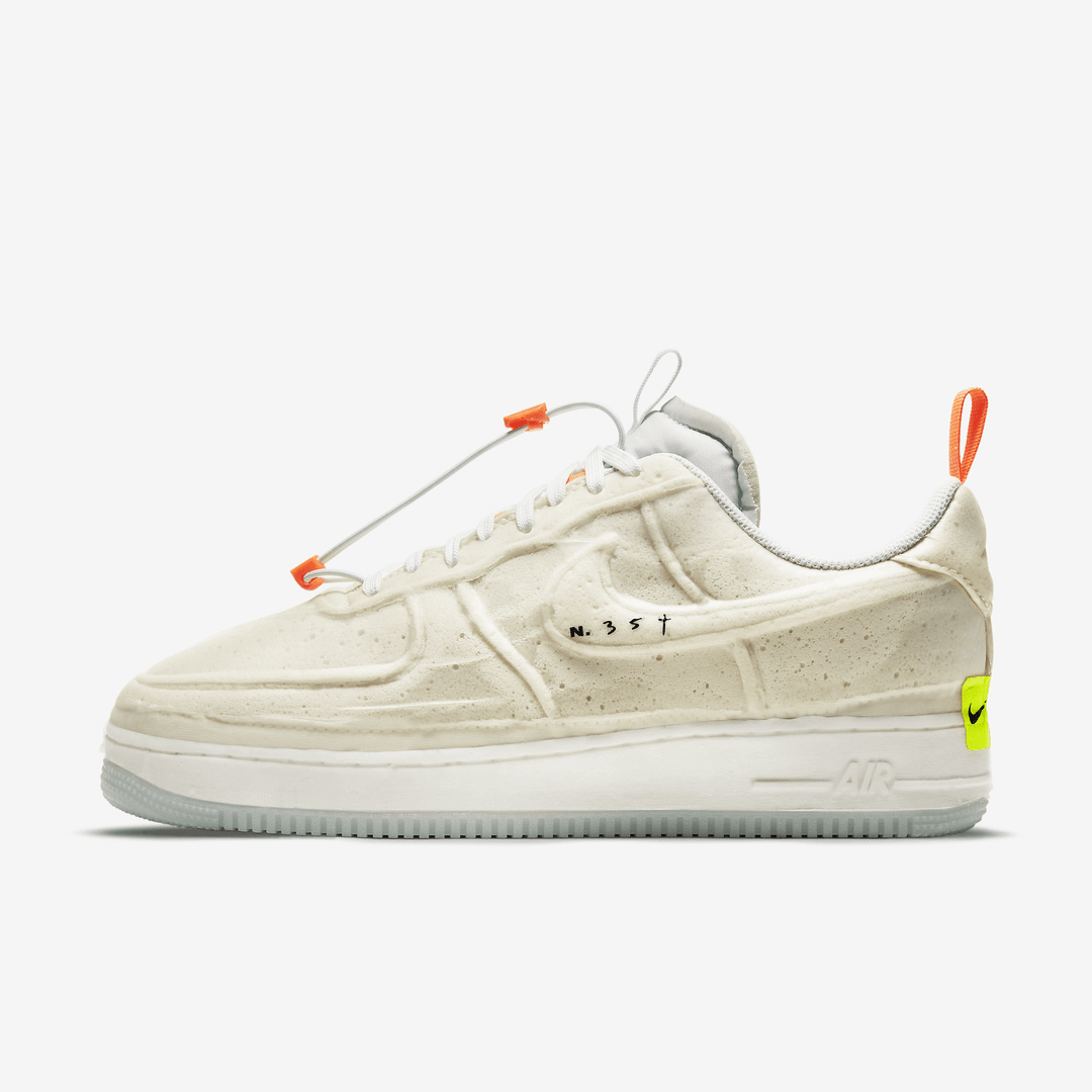 Nike Air Force 1 Low 低帮 板鞋 男女同款 米白橘 CV1754-100
