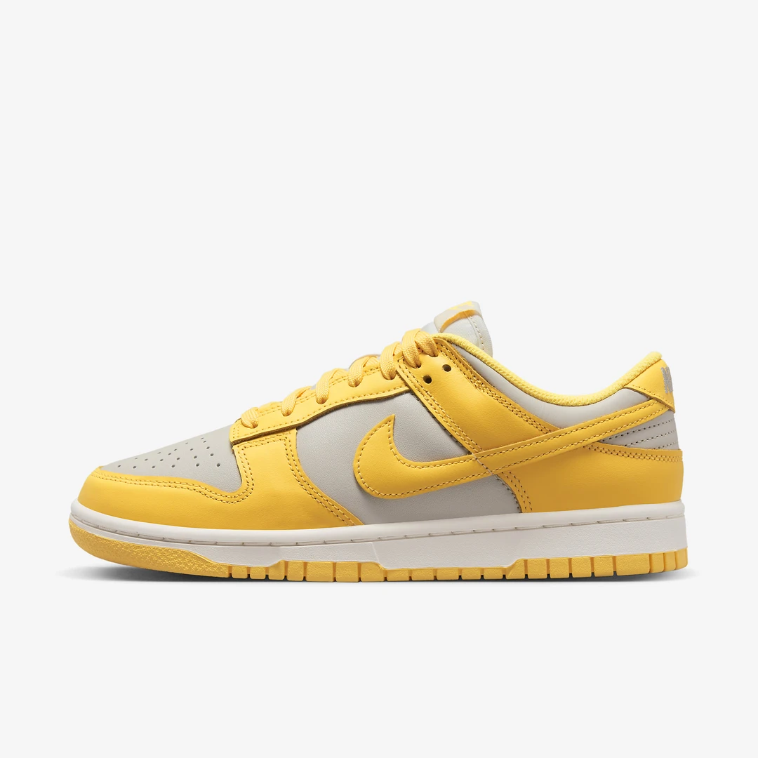 【现货】Nike Dunk  低帮 板鞋 女 青少年 黄灰DD1503-002