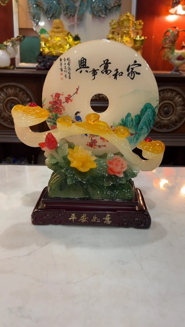 【闪购商品】合成树脂XA248家居摆件如图