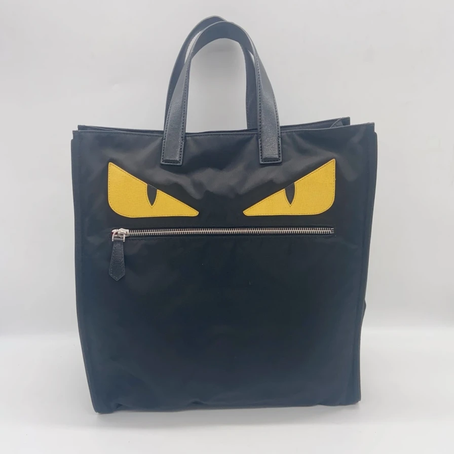 95新 FENDI/芬迪 芬迪小怪兽托特/1035 0721