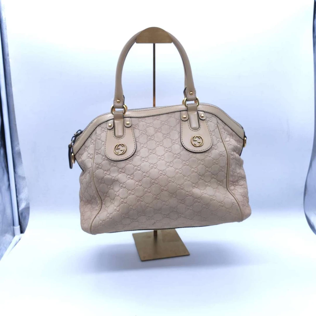 95新 GUCCI/古驰 古驰 米其林色 手提包/791 3383