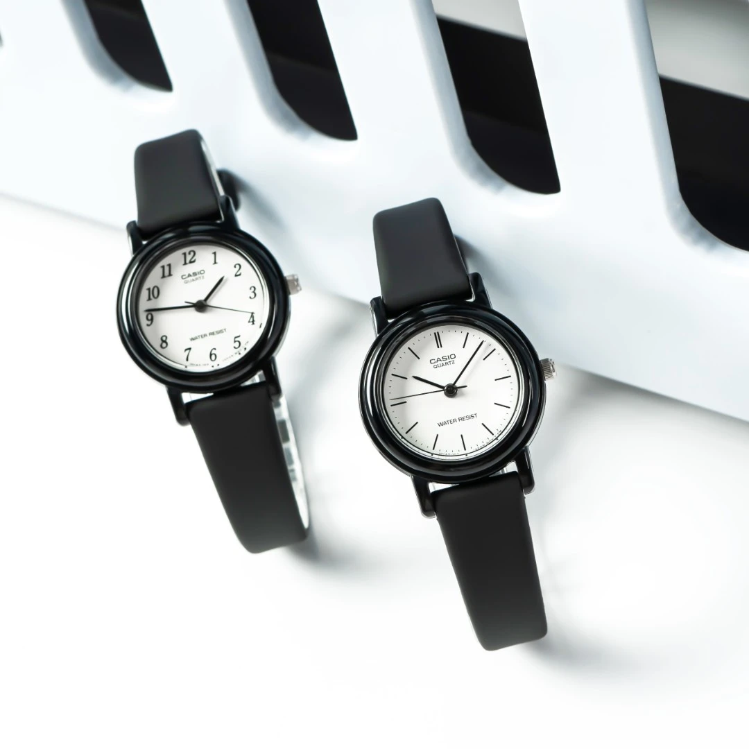 全新未使用 Casio/卡西欧 LQ-139EMV小黑表时尚学生石英简约女表