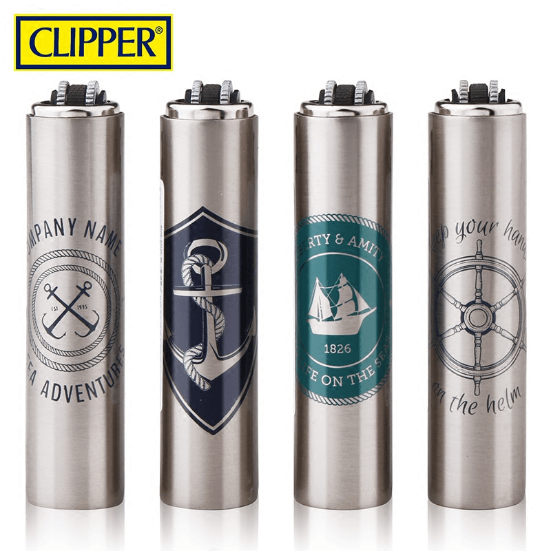 大航海西班牙CLIPPER可利福打火机CP22MC金属充气砂轮火石创意 潮