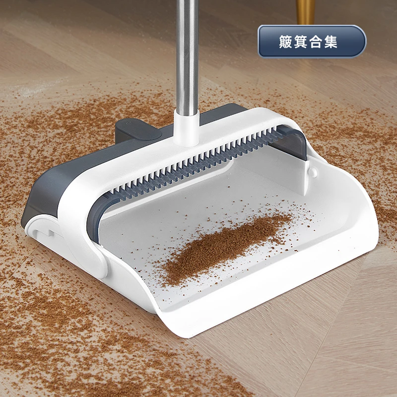 簸箕单个家用垃圾铲塑料灰斗撮箕撮子加大加厚防风可折叠畚斗畚箕