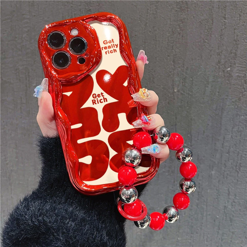 个性發苹果15iPhone14华为mate60OPPO小米vivo电镀曲边防摔手机壳