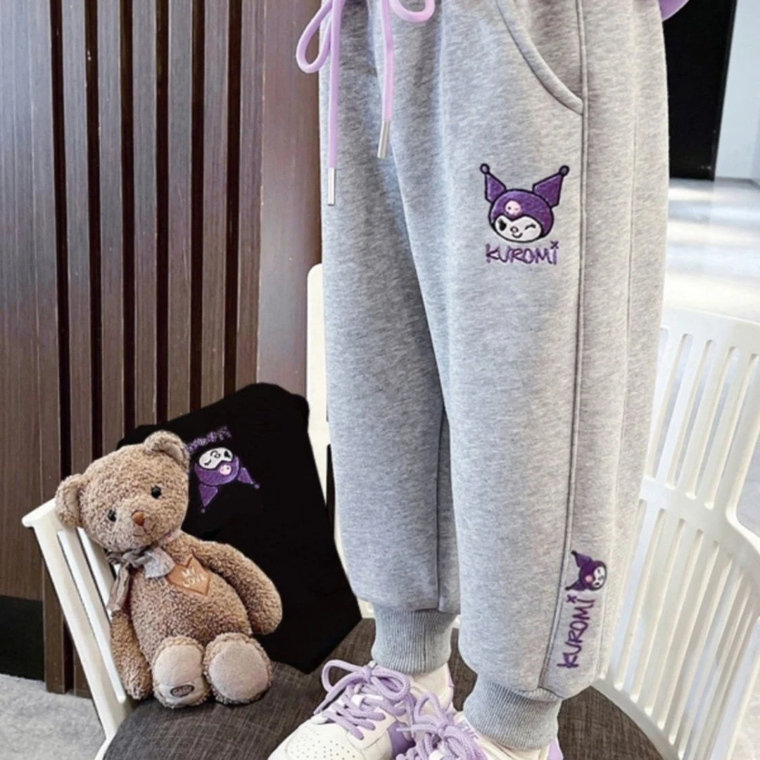 女童裤子春秋季女童卫裤2025新款小女孩洋气运动女宝宝裤子春秋