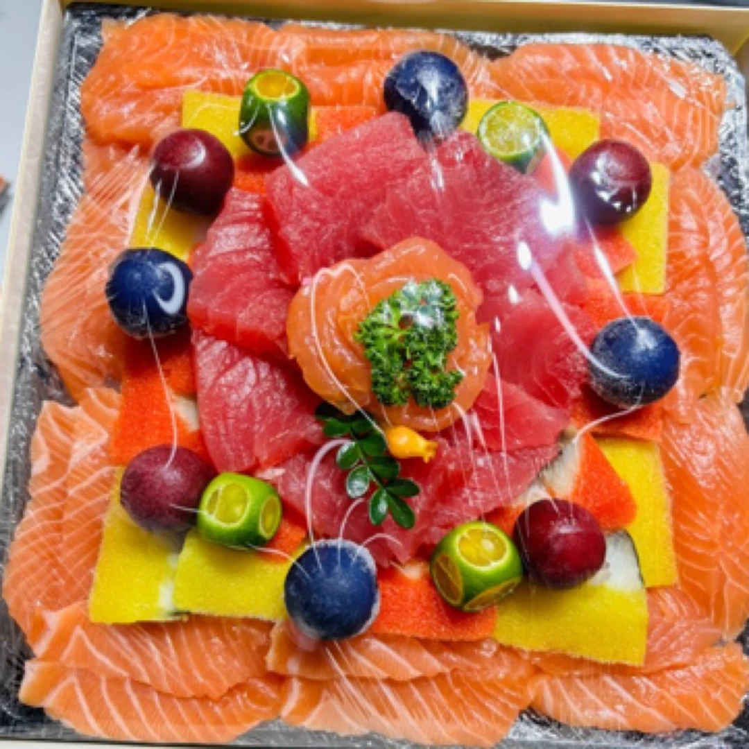 刺身拼盘各种造型现切（送料包）